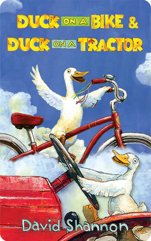 Duck On A Bike & Duck On A Tractor