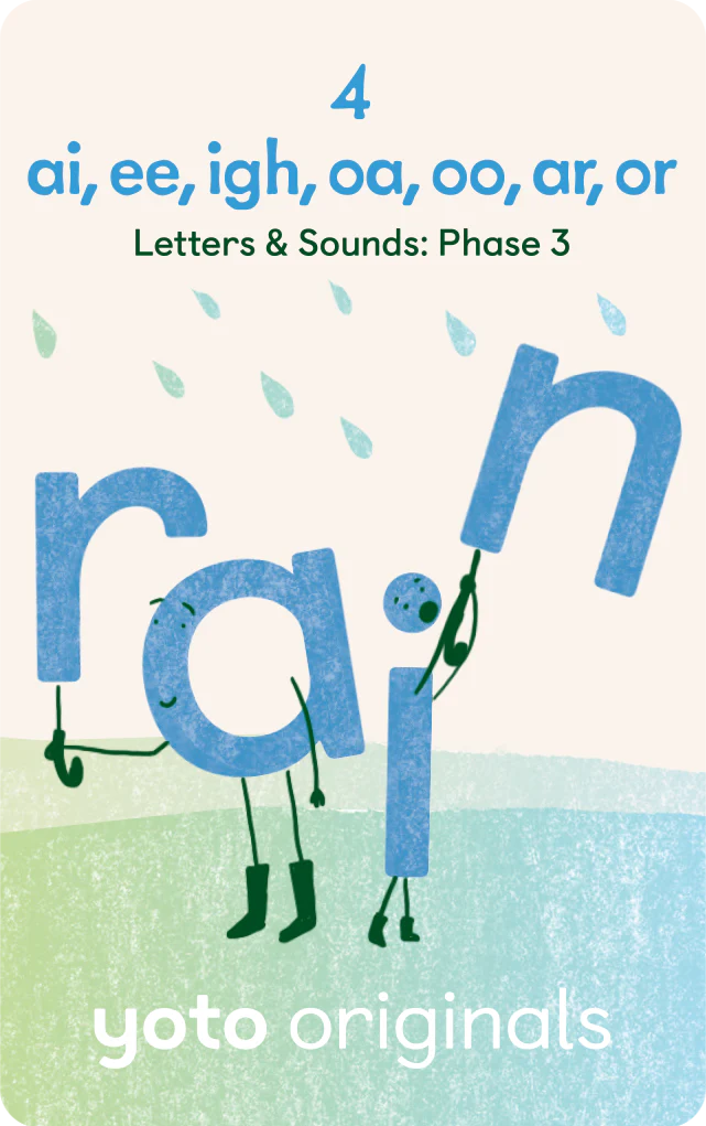 Phonics: Letters and Sounds: Phase 3